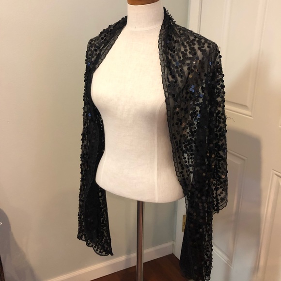 black formal cover up